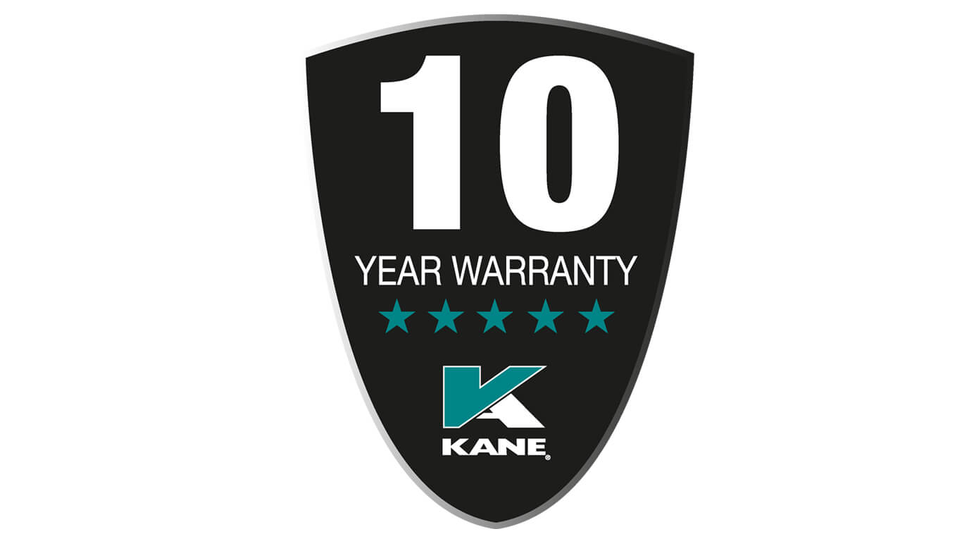 KANE Launch 10 Year No Quibble Warranty Kane International Limited